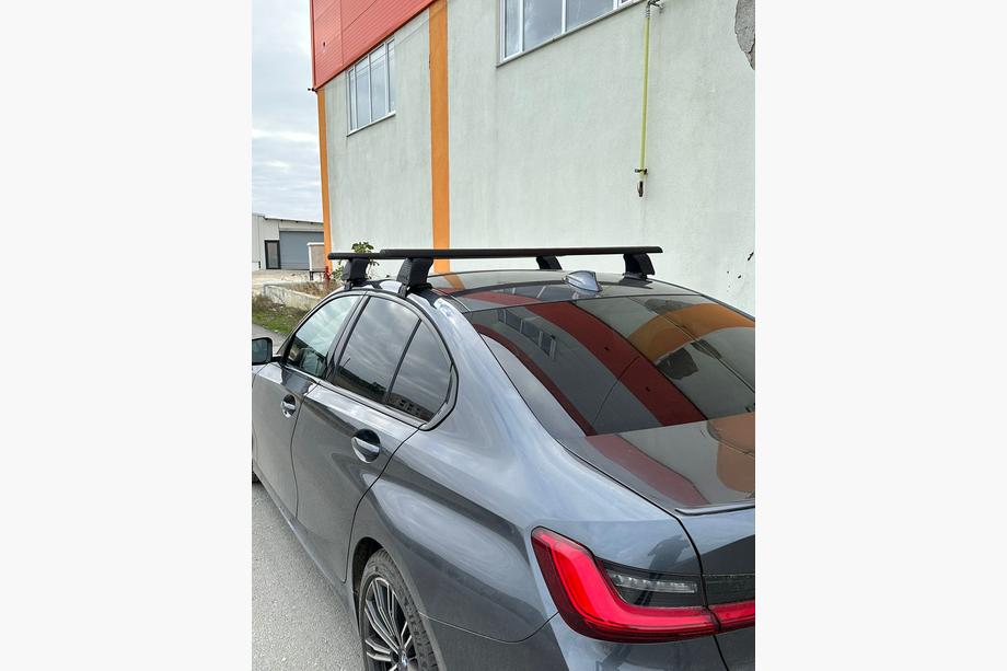 Takräcke för slätt tak Erkul V4 (krom, par) Foto 4