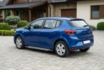 Dacia Sandero 2021– Sidosteg Rainbow (2 st, aluminium) foto 1