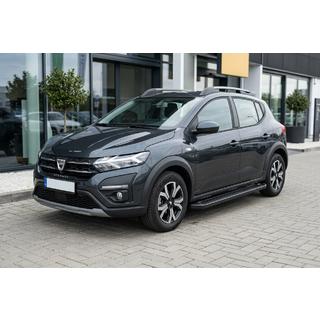 Sidosteg Allmond Black (2 st, aluminium) Dacia Sandero 2021– foto 1
