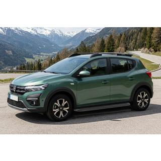 Sidosteg Tayga Black (2 st, aluminium) foto 1