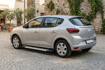 Dacia Sandero 2021– Sidosteg Vision New Grey (2 st, aluminium) foto 1