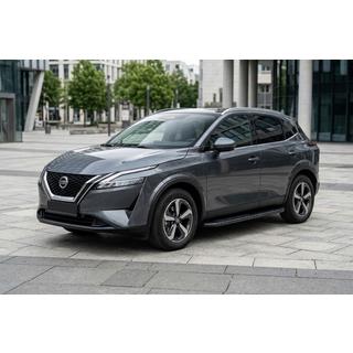 Sidosteg Bosphorus Black (2 st, aluminium) Nissan Qashqai 2021– foto 1