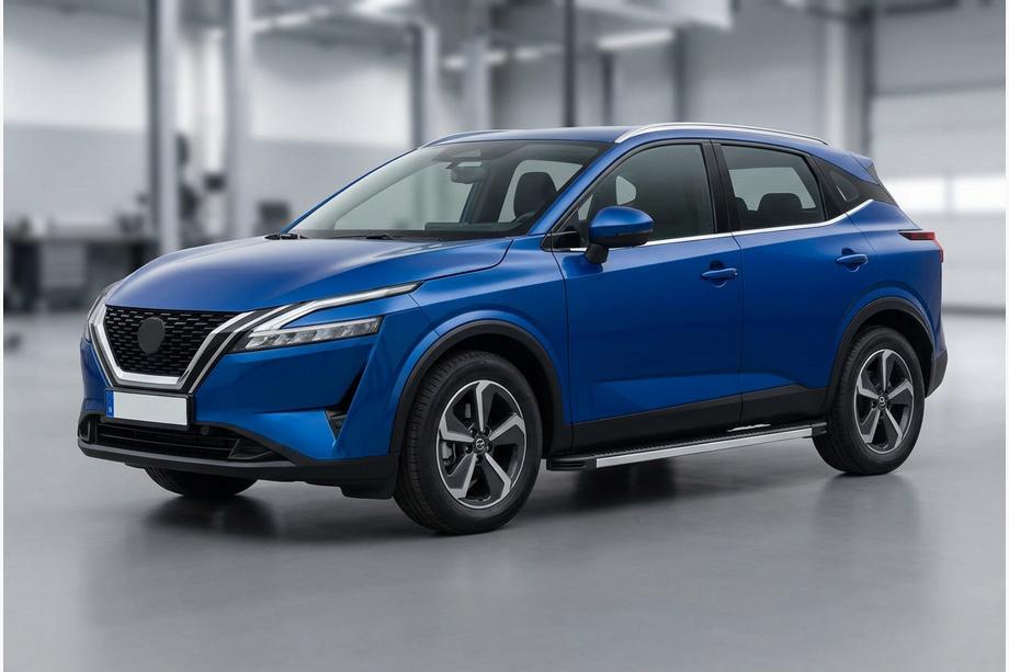 Nissan Qashqai 2021– Sidosteg Maya V1 (2 st, aluminium) Image