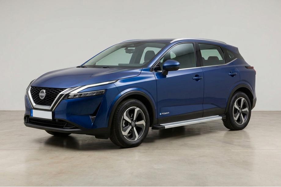 Nissan Qashqai 2021– Sidosteg Maya V2 (2 st, aluminium) Image