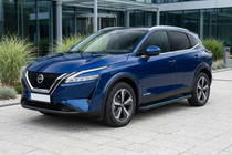 Nissan Qashqai 2021– Sidosteg Maya Blue (2 st, aluminium) foto 1