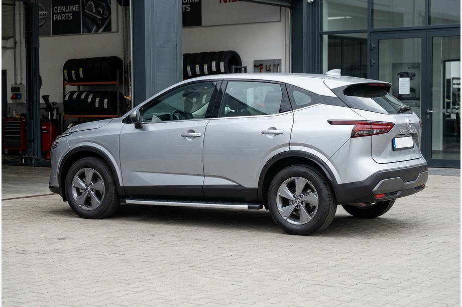 Nissan Qashqai 2021– Sidosteg Fullmond (2 st, aluminium) Image