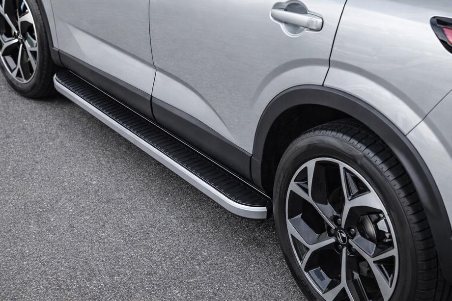 Nissan Qashqai 2021– Sidosteg Tayga Grey (2 st, aluminium) Image
