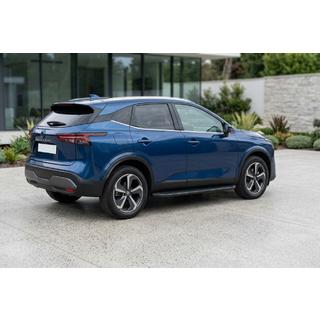 Sidosteg Tayga Black (2 st, aluminium) foto 1