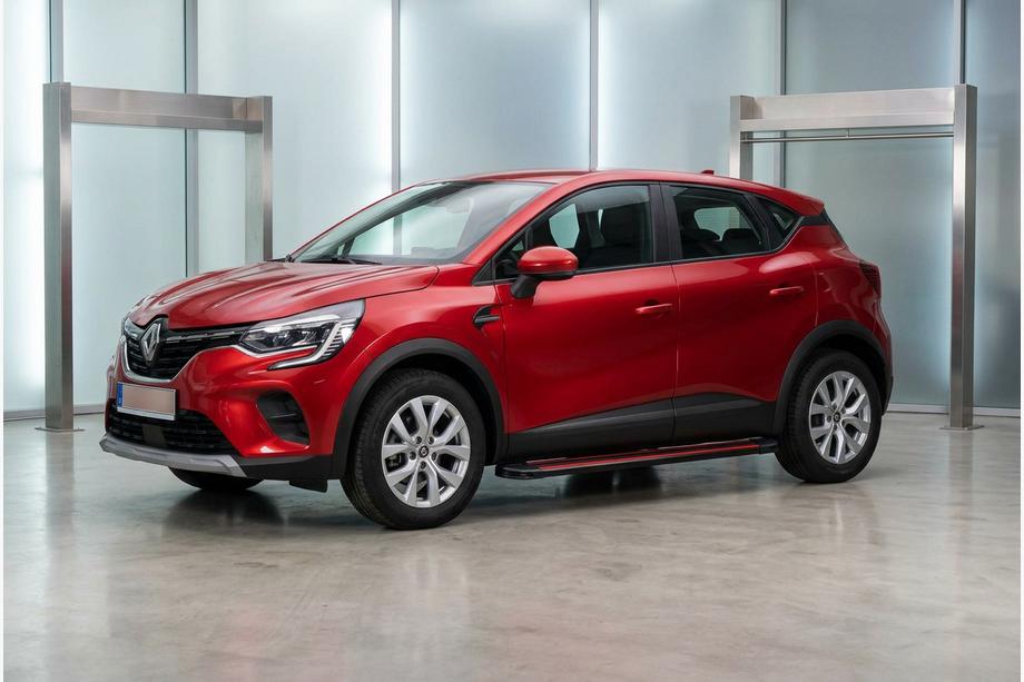Renault Captur 2019– Sidosteg Maya Red (2 st, aluminium) Image