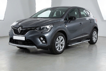 Renault Captur 2019– Mevsim Grey sidosteg (2 st, aluminium) foto 1