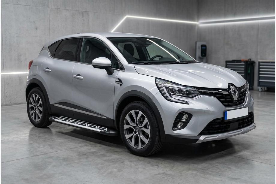 Renault Captur 2019– Sidosteg Sunrise (2 st, aluminium) Image