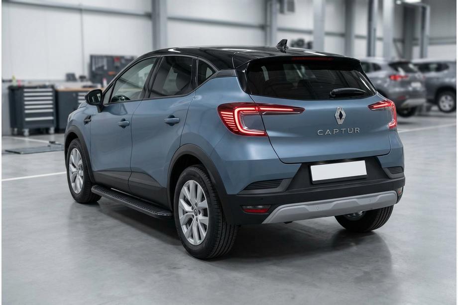 Renault Captur 2019– Sidosteg Tayga Black (2 st, aluminium) Image