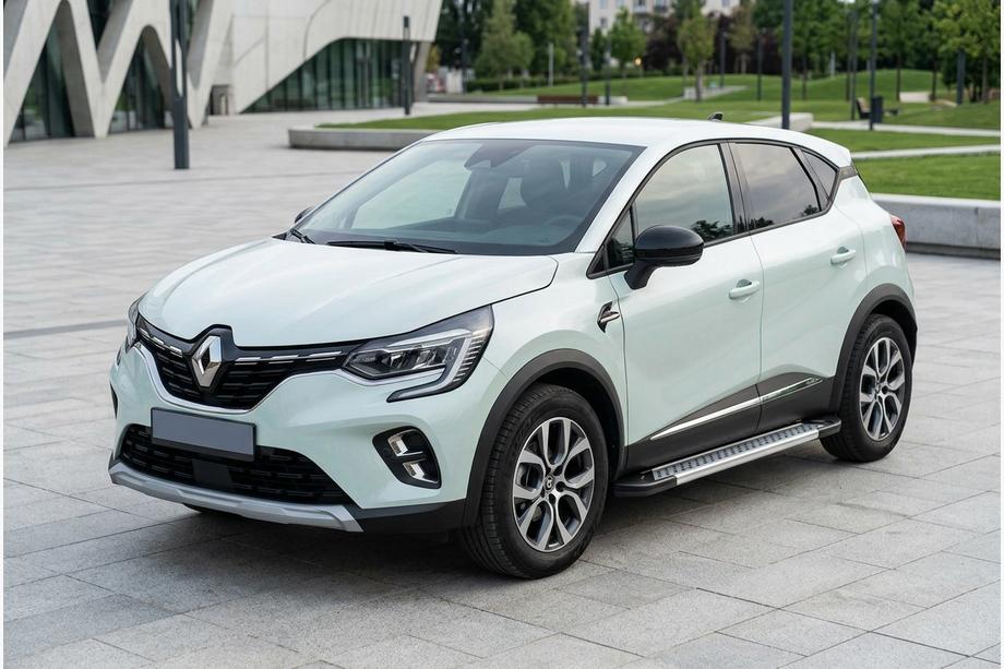 Renault Captur 2019– Sidosteg Vision New Grey (2 st, aluminium) Image