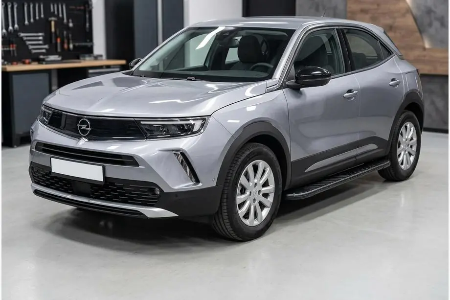 Opel Mokka 2021– Sidosteg Bosphorus Black (2 st, aluminium) Image
