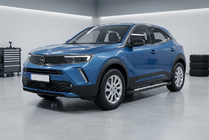 Opel Mokka 2021– Sidosteg Vision New Black (2 st, aluminium) foto 1