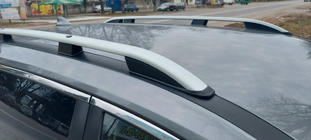 Nissan X-trail T32/Rogue 2014–2021 Takrails Skyport Grey foto 4
