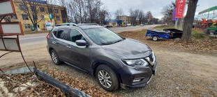 Nissan X-trail T32/Rogue 2014–2021 Takrails Skyport Grey foto 10