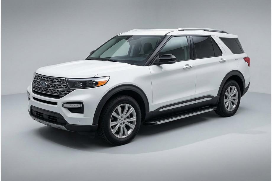 Ford Explorer 2019– Sidosteg Maya V1 (2 st, aluminium) Image