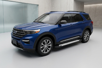 Ford Explorer 2019– Sidosteg Allmond Grey (2 st, aluminium) foto 1