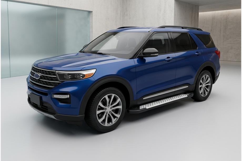 Ford Explorer 2019– Sidosteg Allmond Grey (2 st, aluminium) Image