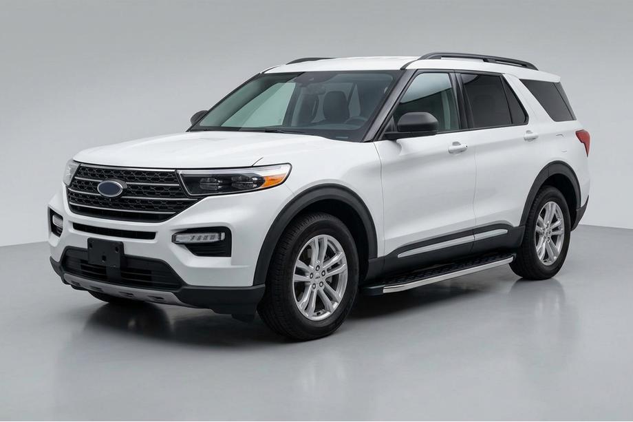 Ford Explorer 2019– Sidosteg BlackLine (2 st, aluminium) Image