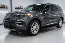 Ford Explorer 2019– Sidosteg Tayga Black (2 st, aluminium) foto 1