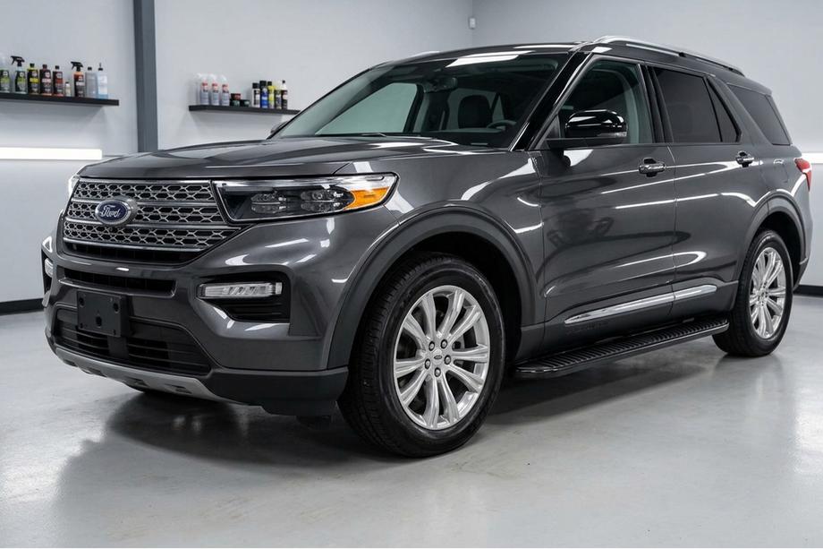 Ford Explorer 2019– Sidosteg Tayga Black (2 st, aluminium) Image
