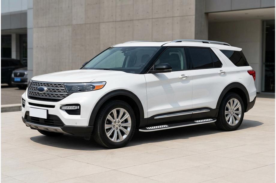 Ford Explorer 2019– Sidosteg Tayga V2 (2 st, aluminium) Image