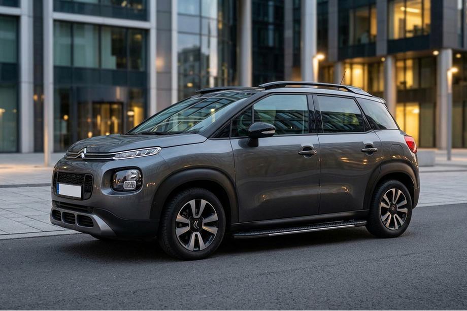Citroen C-3 Aircross 2017–2024 Sidosteg Bosphorus Grey (2 st, aluminium) Image