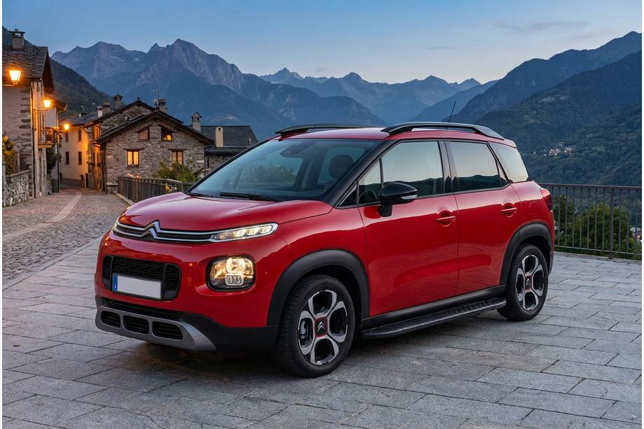 Citroen C-3 Aircross 2017–2024 Sidosteg Bosphorus Black (2 st, aluminium) Image