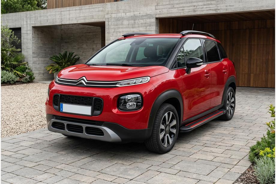 Citroen C-3 Aircross 2017–2024 Sidosteg Maya Red (2 st, aluminium) Image