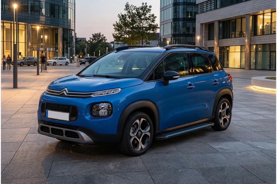 Citroen C-3 Aircross 2017–2024 Sidosteg Maya Blue (2 st, aluminium) Image