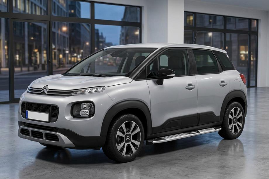 Citroen C-3 Aircross 2017–2024 Mevsim Grey sidosteg (2 st, aluminium) Image