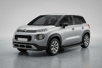 Citroen C-3 Aircross 2017–2024 Sidosteg Allmond Black (2 st, aluminium) foto 1