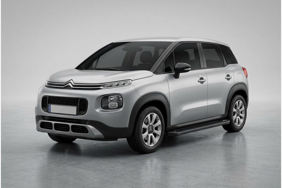 Citroen C-3 Aircross 2017–2024 Sidosteg Allmond Black (2 st, aluminium) Image