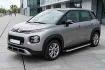 Citroen C-3 Aircross 2017–2024 Sidosteg BlackLine (2 st, aluminium) foto 1