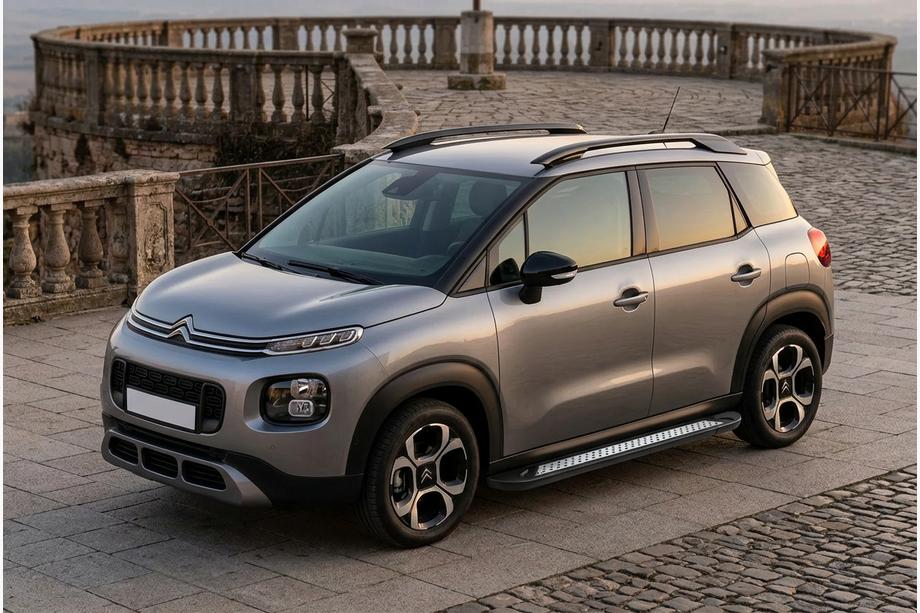 Citroen C-3 Aircross 2017–2024 Sidosteg Vision New Black (2 st, aluminium) Image