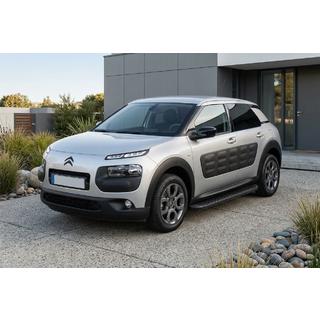 Sidosteg Tayga Black (2 st, aluminium) foto 1
