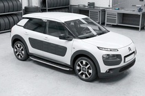 Citroen Cactus 2014–2020 Sidosteg Fullmond (2 st, aluminium) foto 1