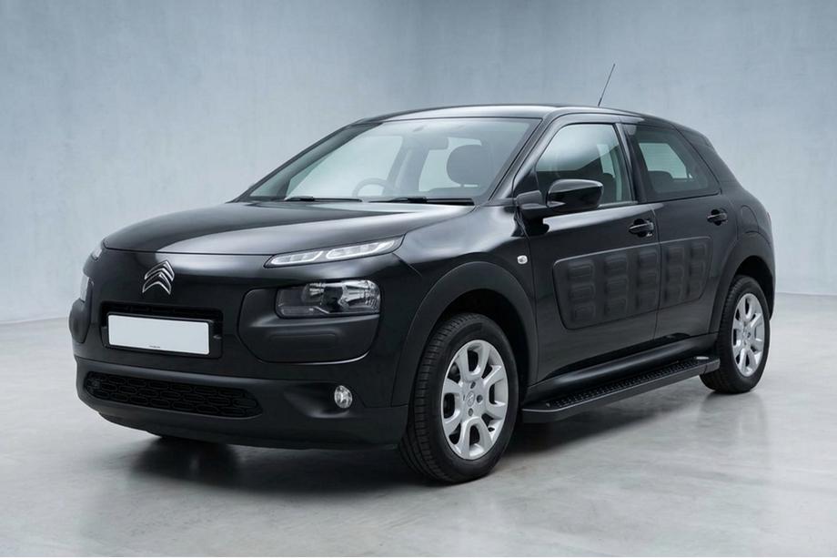 Citroen Cactus 2014–2020 Sidosteg Allmond Black (2 st, aluminium) Image