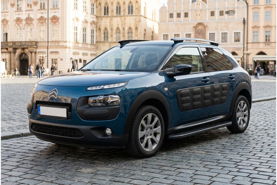 Citroen Cactus 2014–2020 Sidosteg Bosphorus Black (2 st, aluminium) Image
