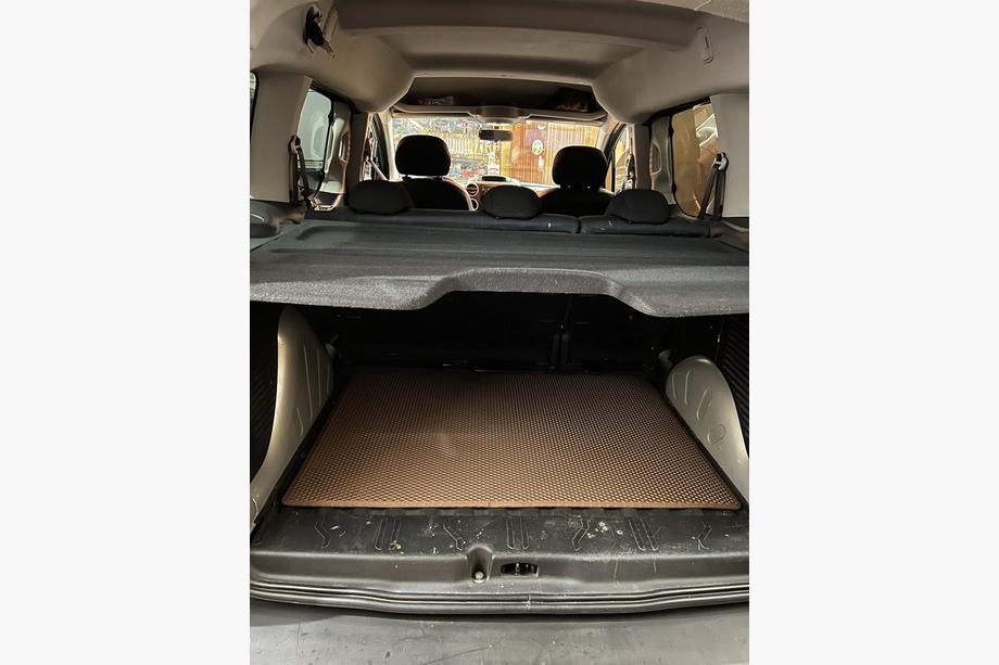 Citroen Berlingo 2008–2018 Bagagerumsmatta (EVA, tegelröd) Image