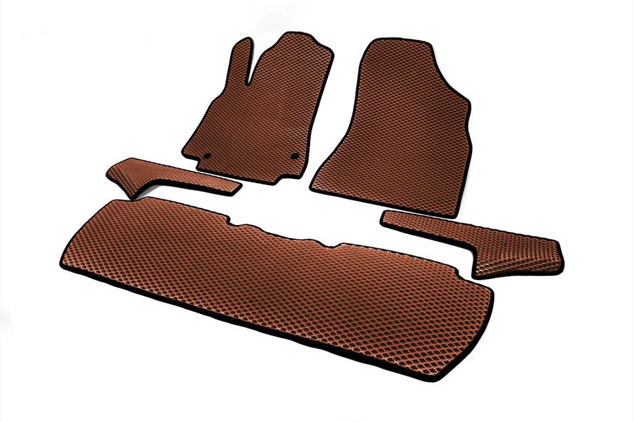 Citroen Berlingo 2008–2018 EVA bilmattor (tegelmönster) Fram + bak (3 st) Foto 2