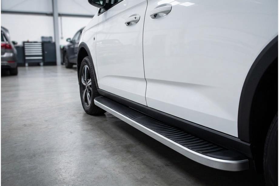 Volkswagen Caddy 2020– Sidosteg Tayga Grey (2 st, aluminium) Image