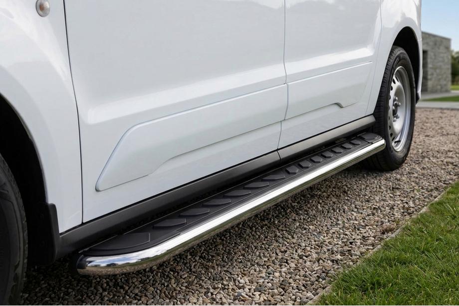 Volkswagen Caddy 2020– Sidosteg Maydos V1 (2 st, aluminium ↗ rostfritt stål) Image