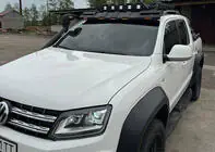 Volkswagen Amarok 2010–2022 Sidosteg Dakar V2 med LED (2 st, metall) foto 10