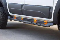 Volkswagen Amarok 2010–2022 Sidosteg Dakar V1 med LED (2 st, metall) foto 2
