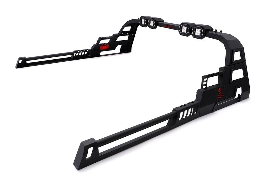Volkswagen Amarok 2010–2022 Dakar rollbar med LED (utan rullgardin) Image