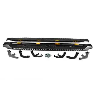 Sidosteg Dakar V1 med LED (2 st, metall) Toyota Hilux 2015– foto 3