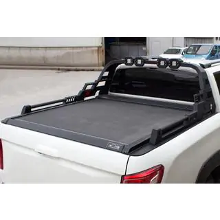 Dakar rollbar med LED (för rulljalusi) Nissan Navara/NP300 2016– foto 1